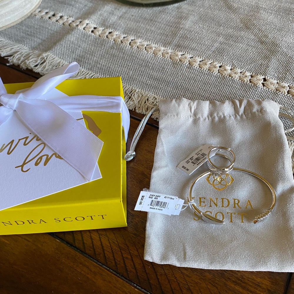 NWT Kendra Scott Scuff Cuff Bracelet & Ring ❤️